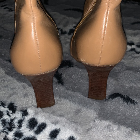 Gianni Bini Camel Leather Knee High Boots — 6 - Picture 7 of 16